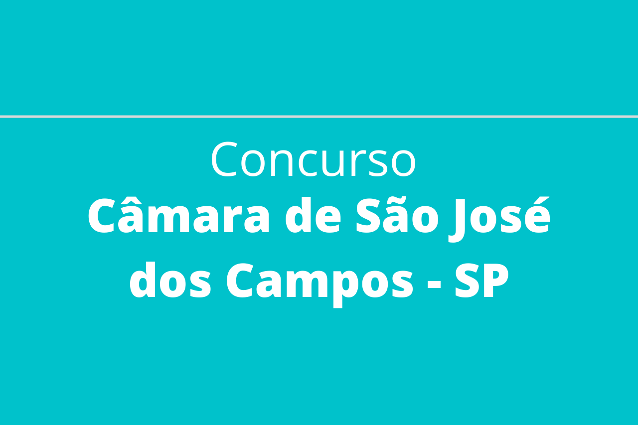 Concurso Câmara De São José Dos Campos Sp Abre Novas Vagas Até R 11617 0698