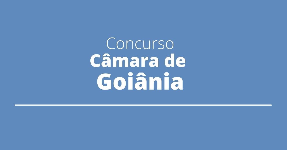 Concurso Câmara de Goiânia é autorizado pela CCJ